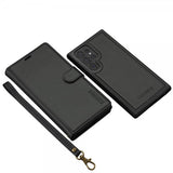 Lc.Imeeke Samsung Galaxy S24 Ultra Etui Avtagbart Deksel L2 Series MagSafe Svart