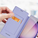 Dux Ducis Samsung Galaxy S24 Ultra Etui Skin X Pro Series Kickstand MagSafe Lilla
