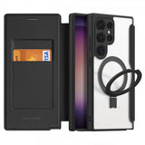 Dux Ducis Samsung Galaxy S24 Ultra Etui Skin X Pro Series Kickstand MagSafe Svart