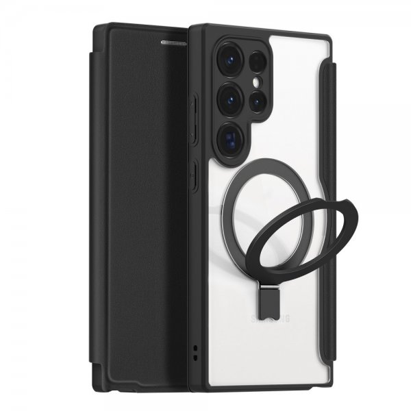 Dux Ducis Samsung Galaxy S24 Ultra Etui Skin X Pro Series Kickstand MagSafe Svart