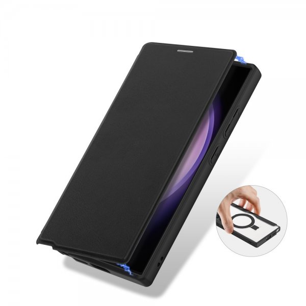 Dux Ducis Samsung Galaxy S24 Ultra Etui Skin X Pro Series Kickstand MagSafe Svart