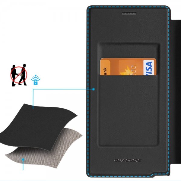 Dux Ducis Samsung Galaxy S24 Ultra Etui Skin X Pro Series Kickstand MagSafe Svart