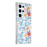 Samsung Galaxy S24 Ultra Deksel Blomstermønster MagSafe Kvister