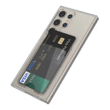 Rvelon Samsung Galaxy S24 Ultra Deksel Kortholder Transparent