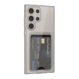 Rvelon Samsung Galaxy S24 Ultra Deksel Kortholder Transparent