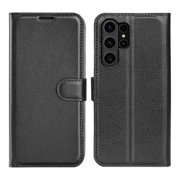 Samsung Galaxy S24 Ultra Etui med Stativ Svart