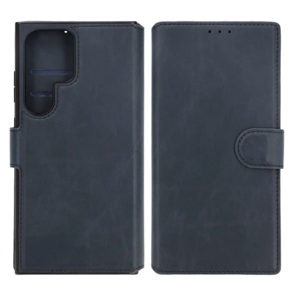 Rvelon Samsung Galaxy S24 Ultra Etui 4 Kortlomme Blå