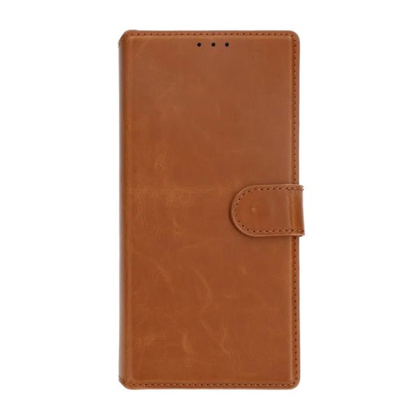 Rvelon Samsung Galaxy S24 Ultra Etui 4 Kortlomme Brun