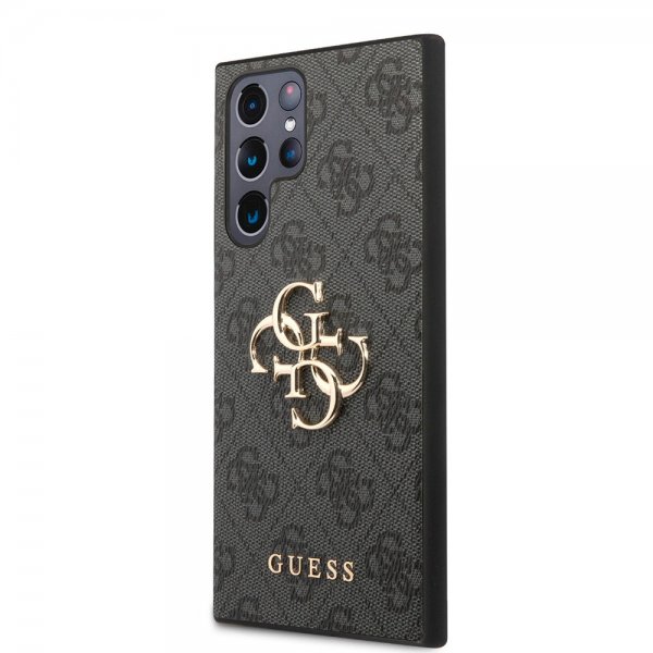 Guess Samsung Galaxy S24 Ultra 4G Metal Logo Svart