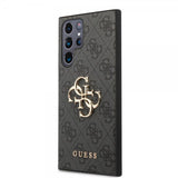 Guess Samsung Galaxy S24 Ultra 4G Metal Logo Svart