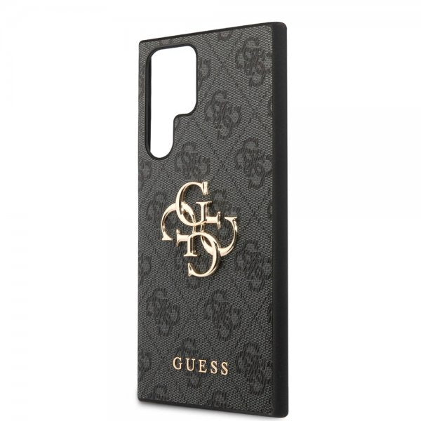 Guess Samsung Galaxy S24 Ultra 4G Metal Logo Svart