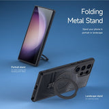 Dux Ducis Samsung Galaxy S24 Ultra Deksel Aimo Series MagSafe Kickstand Svart