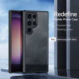 Dux Ducis Samsung Galaxy S24 Ultra Deksel Aimo Series Svart