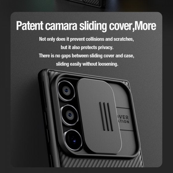 Nillkin Samsung Galaxy S24 Ultra Deksel CamShield Pro MagSafe Svart
