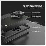 Nillkin Samsung Galaxy S24 Ultra Deksel CamShield Prop Leather MagSafe Svart