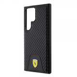 Ferrari Samsung Galaxy S24 Ultra Carbon & Stripe Svart