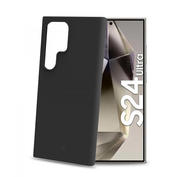 Celly Samsung Galaxy S24 Ultra Deksel CROMO Svart