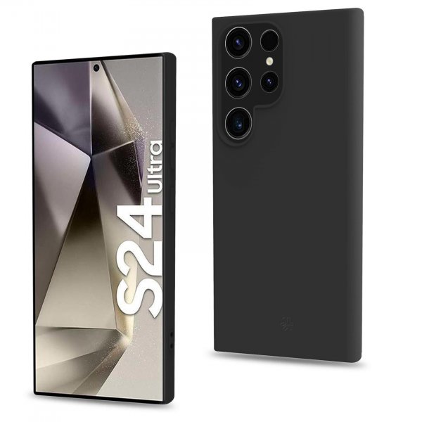 Celly Samsung Galaxy S24 Ultra Deksel CROMO Svart