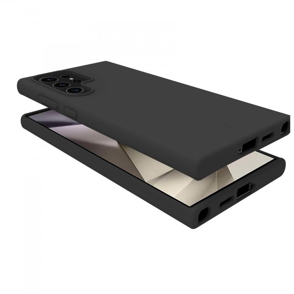 Celly Samsung Galaxy S24 Ultra Deksel CROMO Svart
