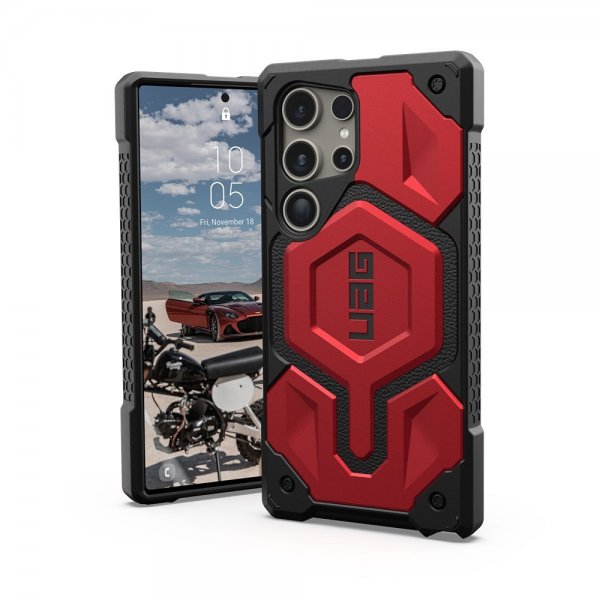 Urban Armor Gear (UAG) Samsung Galaxy S24 Ultra Deksel Monarch Crimson