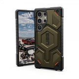 Urban Armor Gear (UAG) Samsung Galaxy S24 Ultra Deksel Monarch Kevlar Element Green