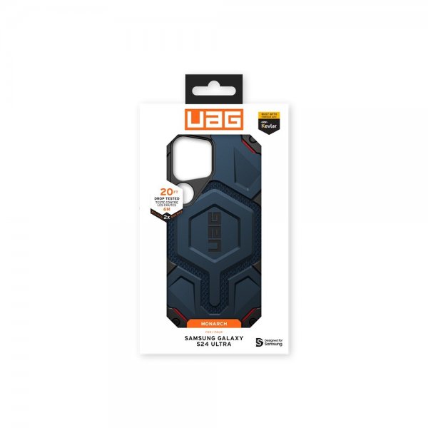 Urban Armor Gear (UAG) Samsung Galaxy S24 Ultra Deksel Monarch Kevlar Mallard