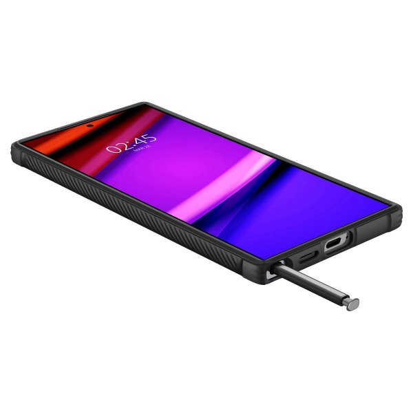 Spigen Samsung Galaxy S24 Ultra Deksel Rugged Armor Matte Black