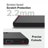Ringke Samsung Galaxy S24 Ultra Silicone Magnetic Svart