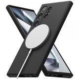 Ringke Samsung Galaxy S24 Ultra Silicone Magnetic Svart