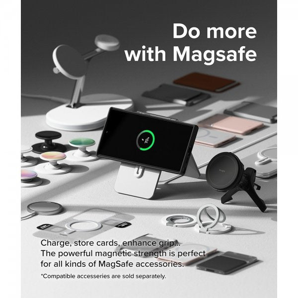 Ringke Samsung Galaxy S24 Ultra Silicone Magnetic Svart
