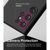 Ringke Samsung Galaxy S24 Ultra Silicone Magnetic Svart