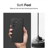 Ringke Samsung Galaxy S24 Ultra Silicone Magnetic Svart