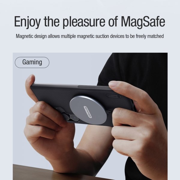 Nillkin Samsung Galaxy S24 Ultra Deksel Super Frosted Shield Pro MagSafe Grønn
