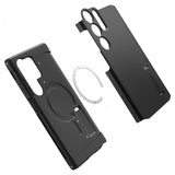 Spigen Samsung Galaxy S24 Ultra Deksel Tough Armor MagFit Svart