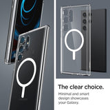 Spigen Samsung Galaxy S24 Ultra Deksel Ultra Hybrid Metal Ring MagFit