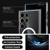Spigen Samsung Galaxy S24 Ultra Deksel Ultra Hybrid Metal Ring MagFit