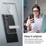 Spigen Samsung Galaxy S24 Ultra Deksel Ultra Hybrid S Crystal Clear