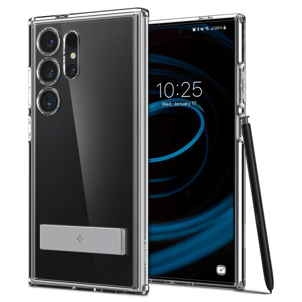 Spigen Samsung Galaxy S24 Ultra Deksel Ultra Hybrid S Crystal Clear