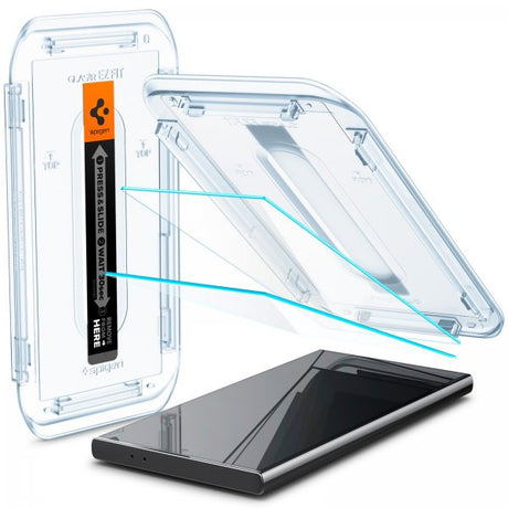 Spigen Samsung Galaxy S24 Ultra Skjermbeskytter GLAS.tR EZ Fit 2-pakning
