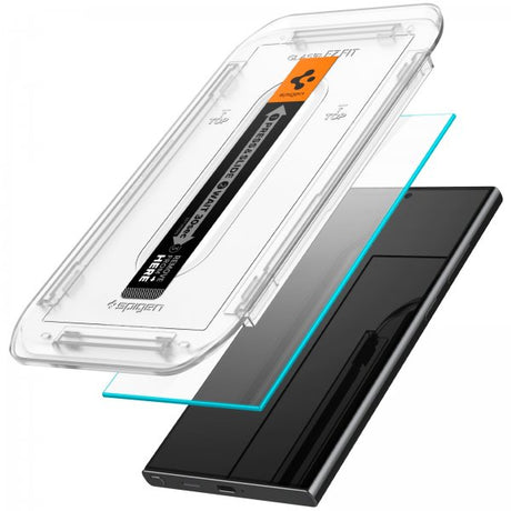 Spigen Samsung Galaxy S24 Ultra Skjermbeskytter GLAS.tR EZ Fit 2-pakning