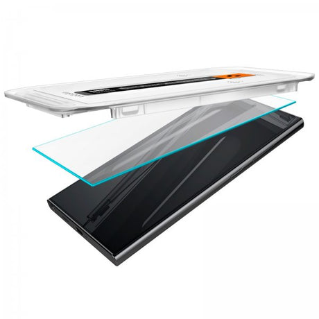 Spigen Samsung Galaxy S24 Ultra Skjermbeskytter GLAS.tR EZ Fit 2-pakning