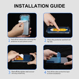 ENKAY Samsung Galaxy S24 Ultra Skjermbeskytter Monteringsramme Easy Install