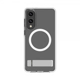 dbramante1928 Samsung Galaxy S25 Edge Deksel Iceland Ultra D3O Qi2 Kickstand Transparent