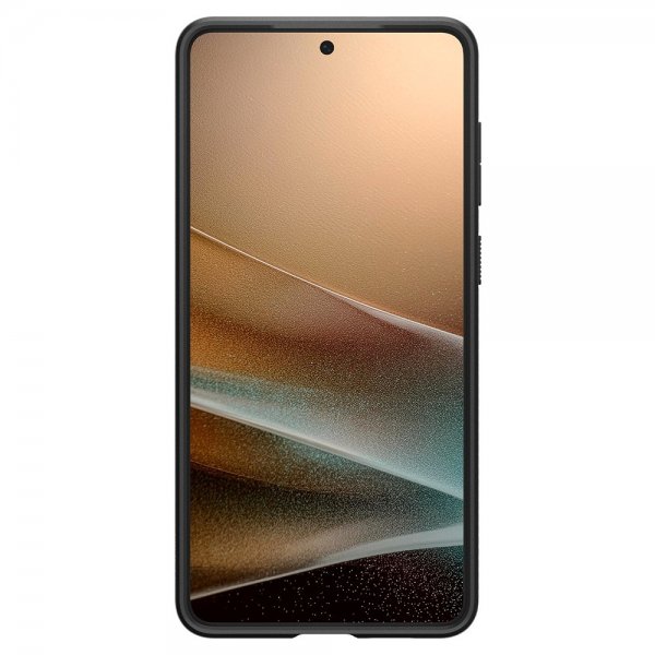 Spigen Samsung Galaxy S25 Edge Deksel Liquid Air Matte Black