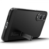 Spigen Samsung Galaxy S25 Edge Deksel Tough Armor MagFit Svart