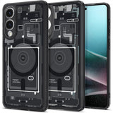 Spigen Samsung Galaxy S25 Edge Deksel Ultra Hybrid Zero One MagFit Svart