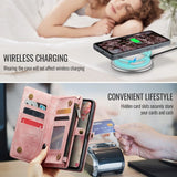 CaseMe Samsung Galaxy S25 FE Etui 008 Series Avtakbart Deksel Rosa