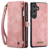 CaseMe Samsung Galaxy S25 FE Etui 008 Series Avtakbart Deksel Rosa