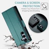 CaseMe Samsung Galaxy S25 FE Etui 023 Series Grønn