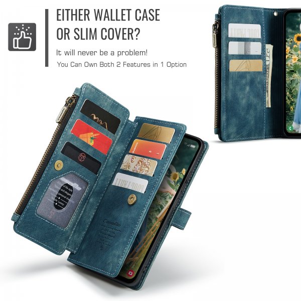 CaseMe Samsung Galaxy S25 FE Etui C30 Series Blå